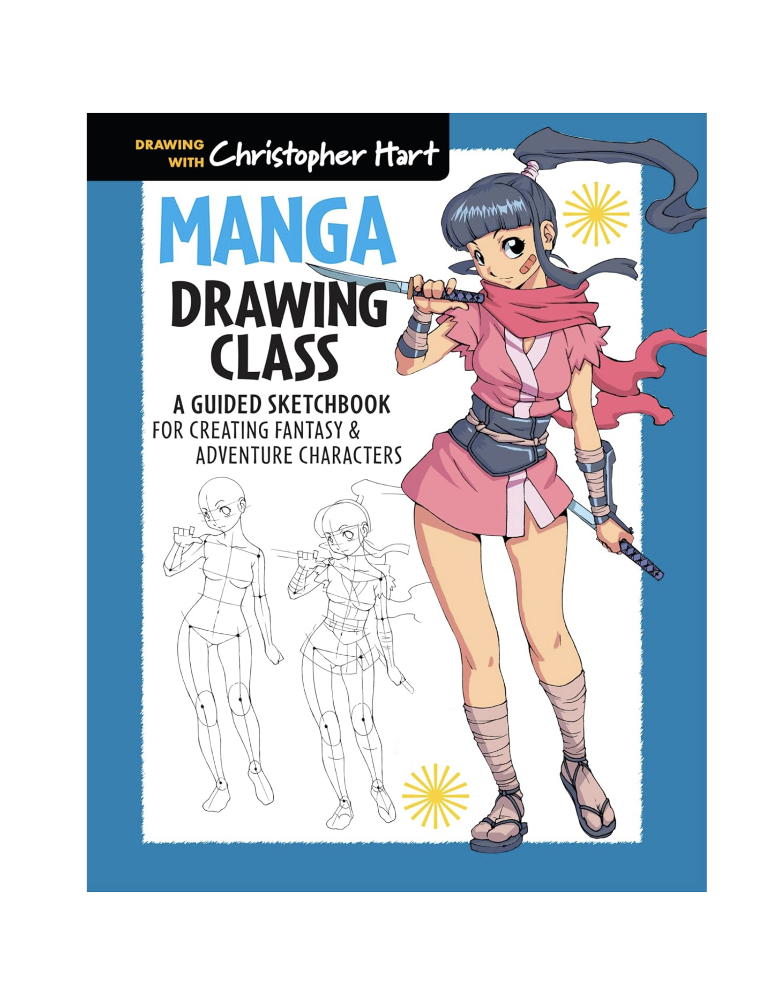 Manga Drawing Class Guided Sketchbook