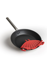Crabby Clip-On Pasta Strainer