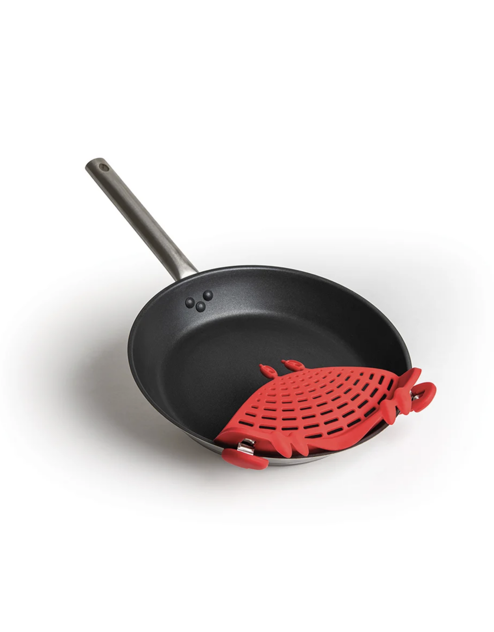 Crabby Clip-On Pasta Strainer