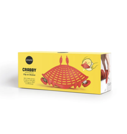Crabby Clip-On Pasta Strainer