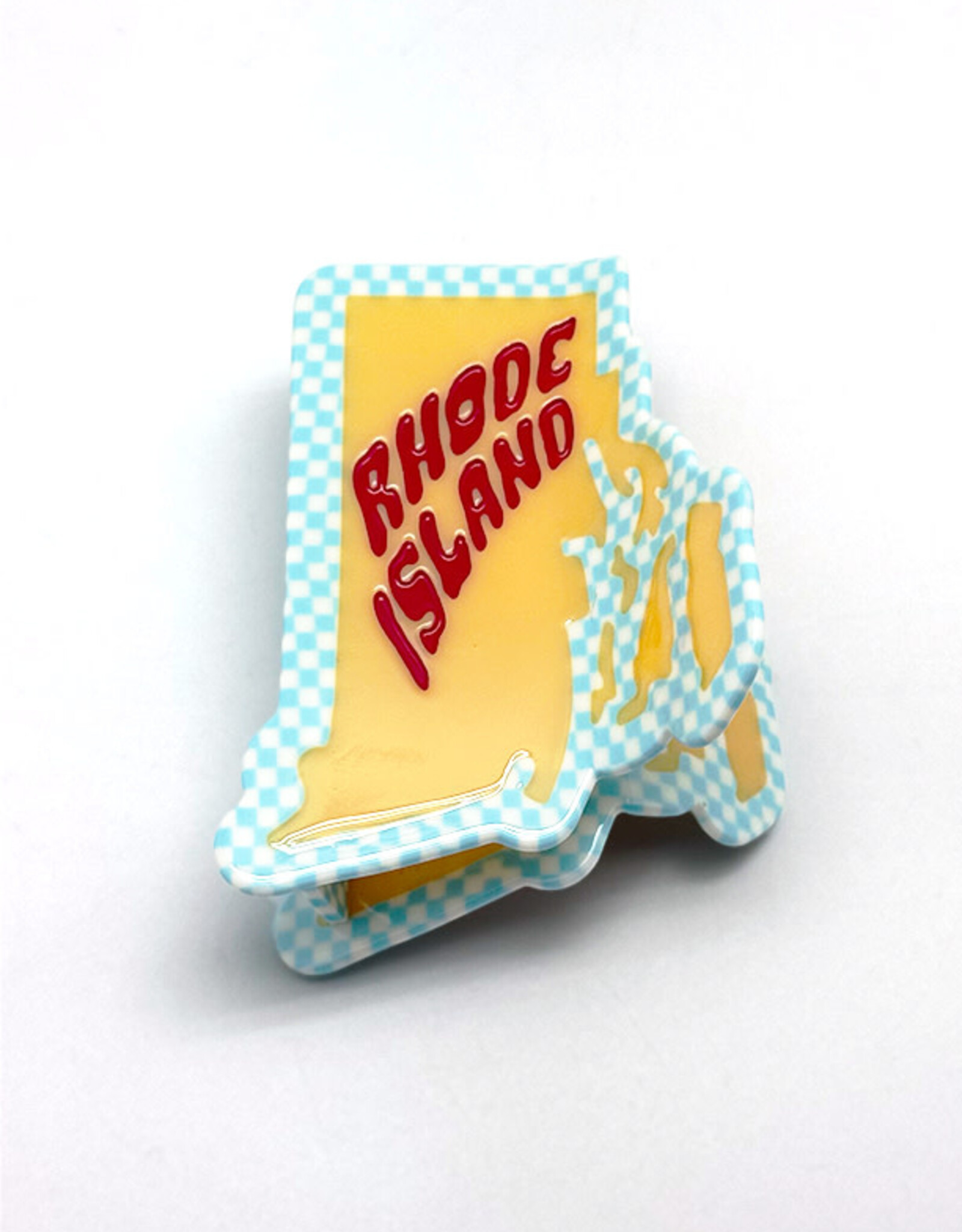 Tiny Made Rhode Island State Claw Clip