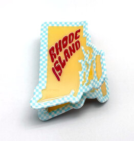 Tiny Made Rhode Island State Claw Clip