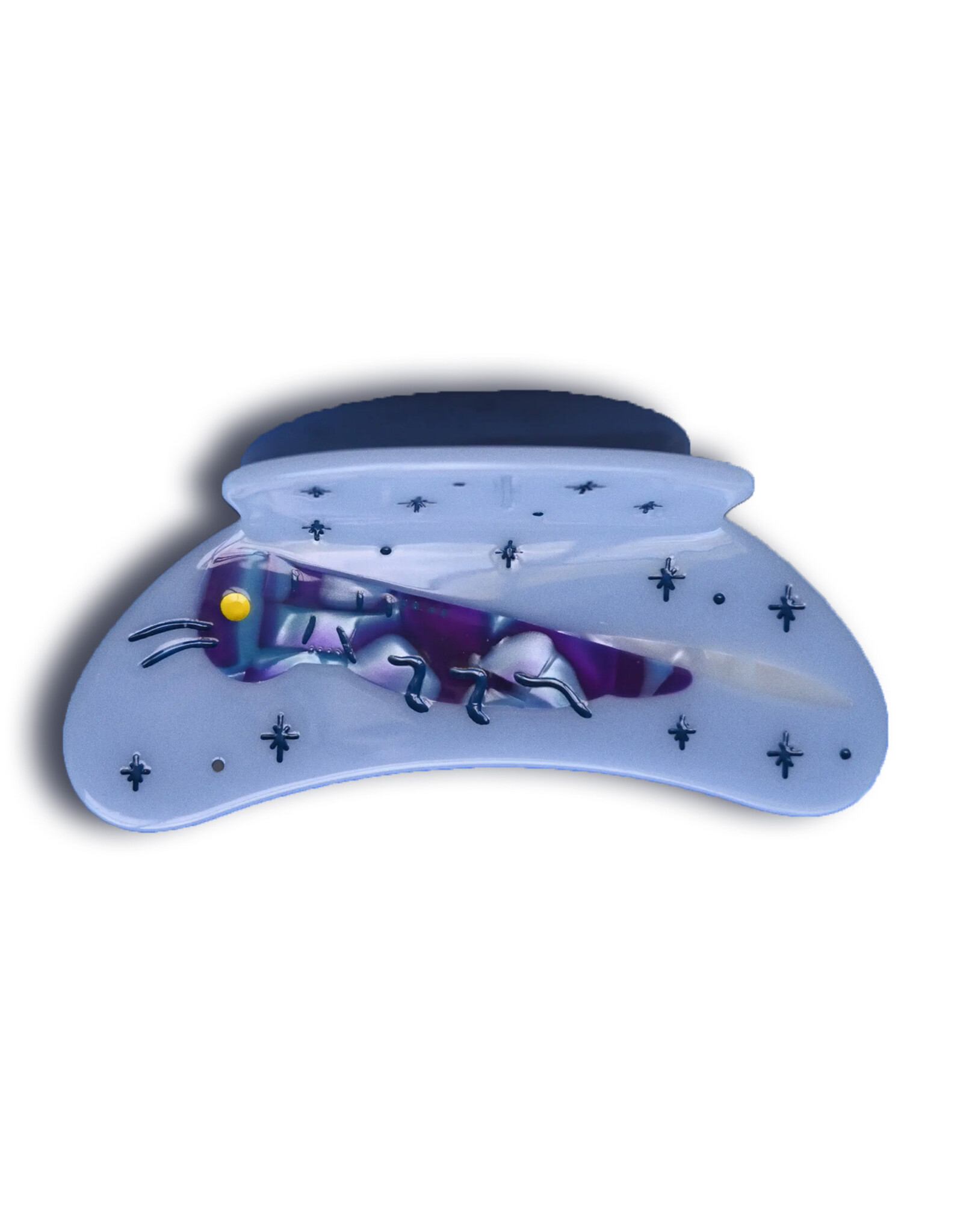 Tiny Made Nibbles Big Blue Bug Claw Clip