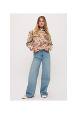 Vintage Butterflies and Roses Tapestry Jacket