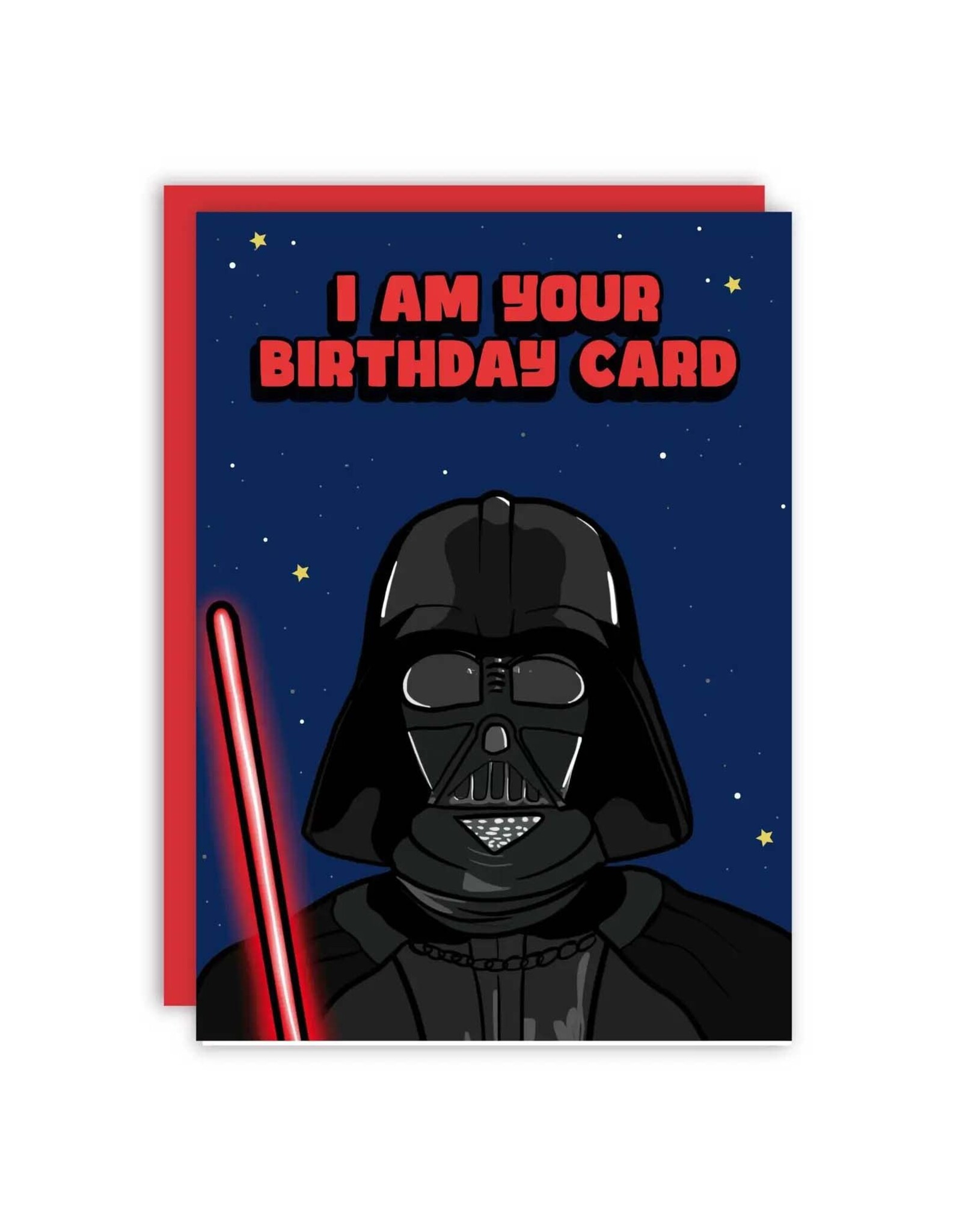 I Am Your Birthday Card (Darth Vader) Greeting Card