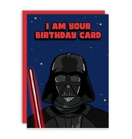 I Am Your Birthday Card (Darth Vader) Greeting Card