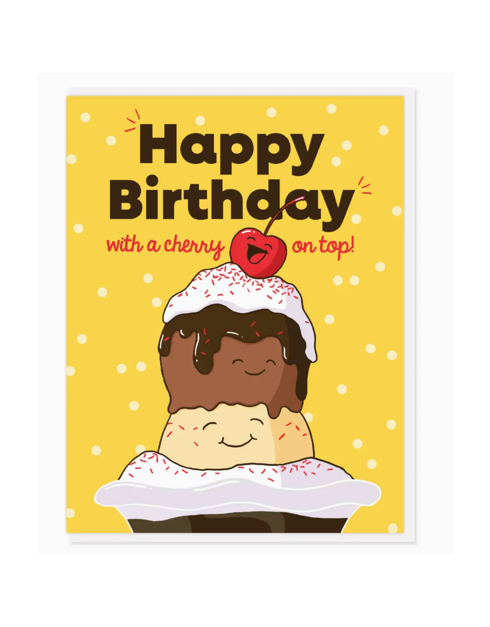 Semi Sweet Press Sundae Birthday Greeting Card