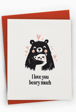 Petty Paper Studio I Love You Beary Much Hug Greeting Card