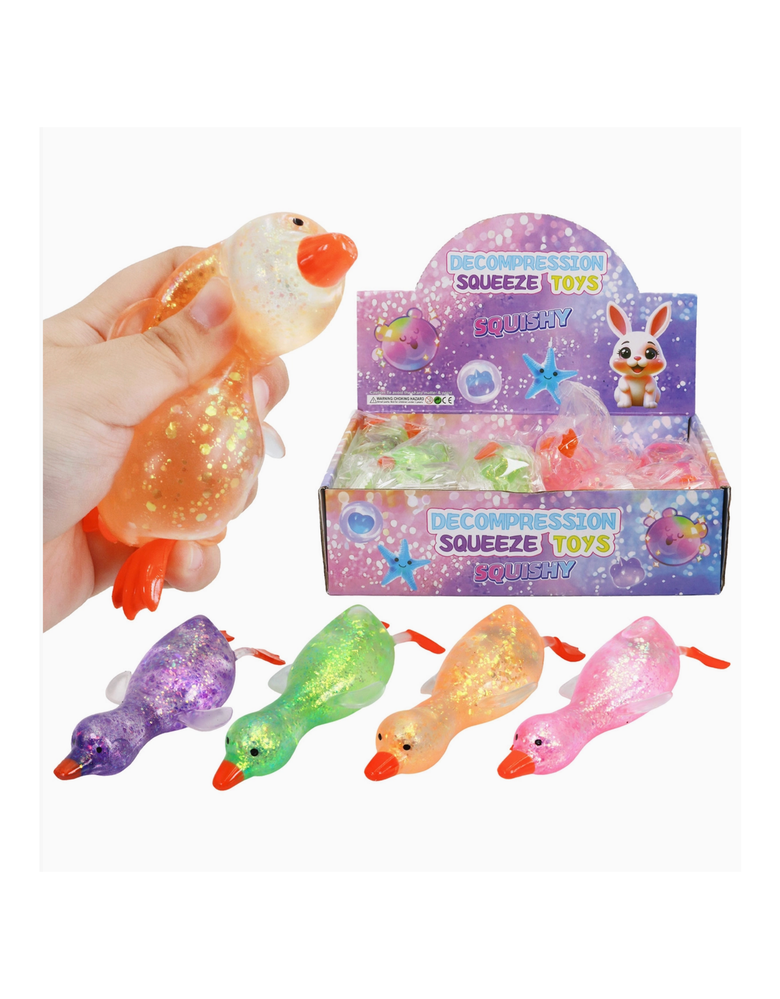 Cap Zone Flying Duck Putty Squish (Assorted)