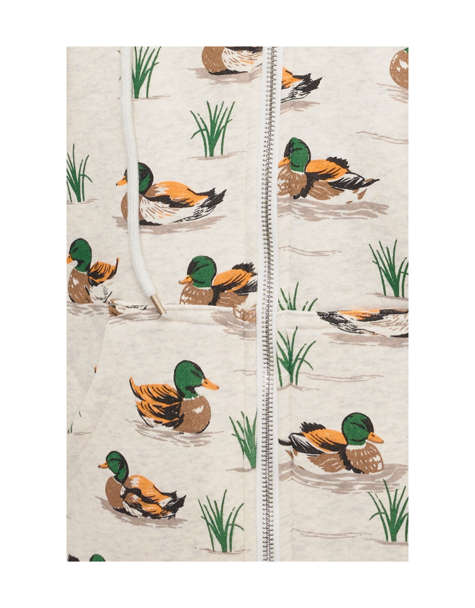 All Over Ducks Zip Hoodie