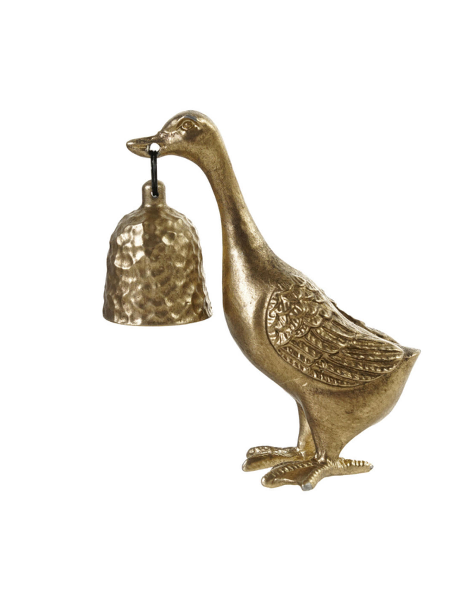 Antiqued Gold Duck Candle Snuffer