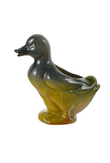 Hand-Painted Vintage Reproduction Duck Vase