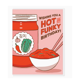 Semi Sweet Press Kimchi Birthday Greeting Card