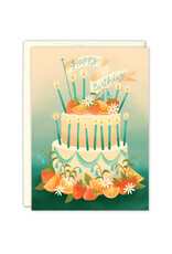 Citrus Cake Birthday Greeting Card