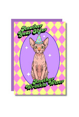 Another Wrinkle Wiser Greeting Card