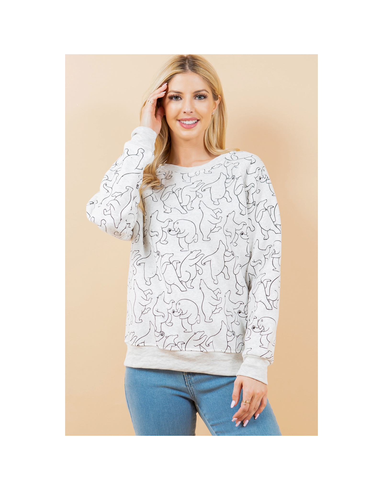 Dancing Polar Bear Sweatshirt