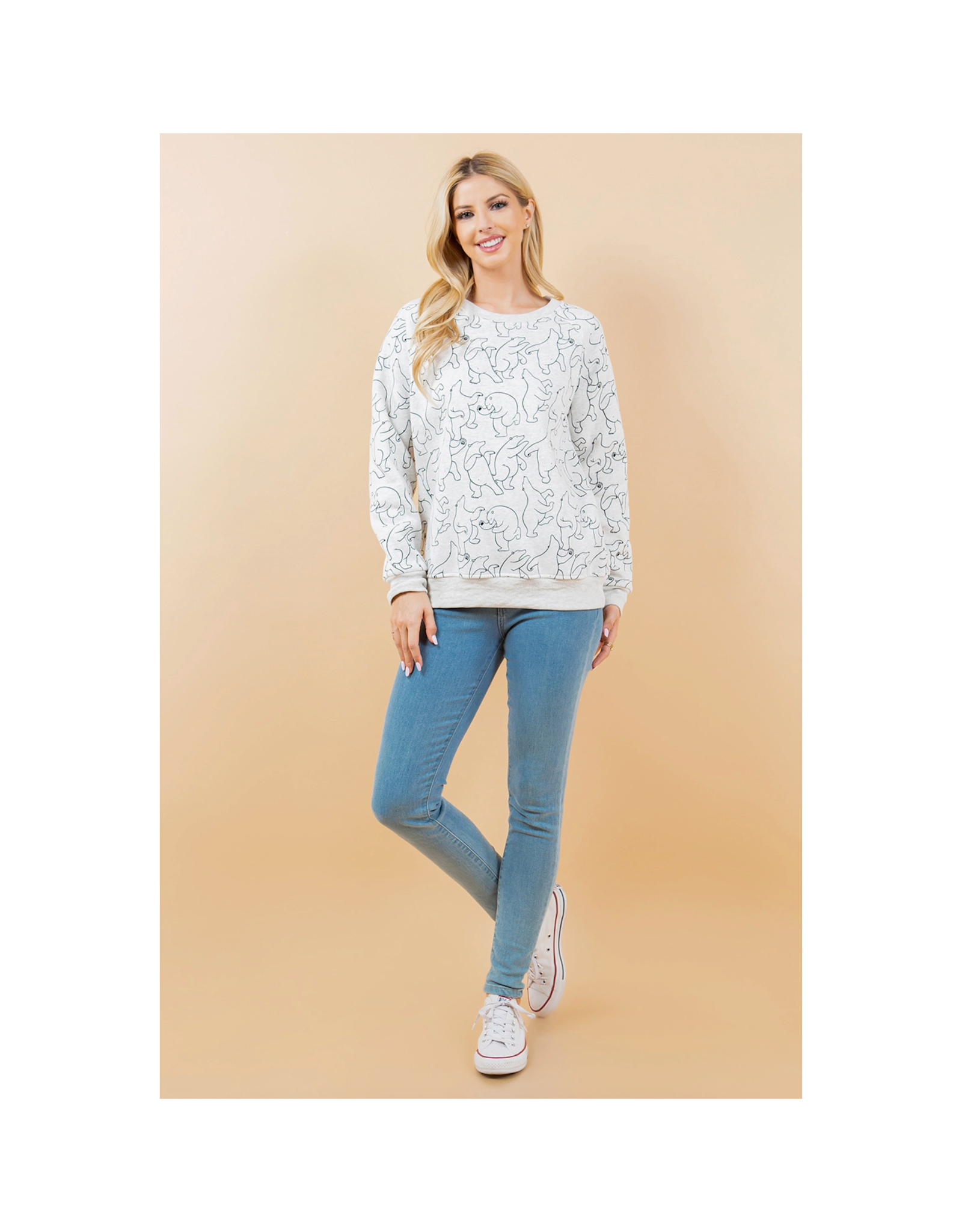 Dancing Polar Bear Sweatshirt
