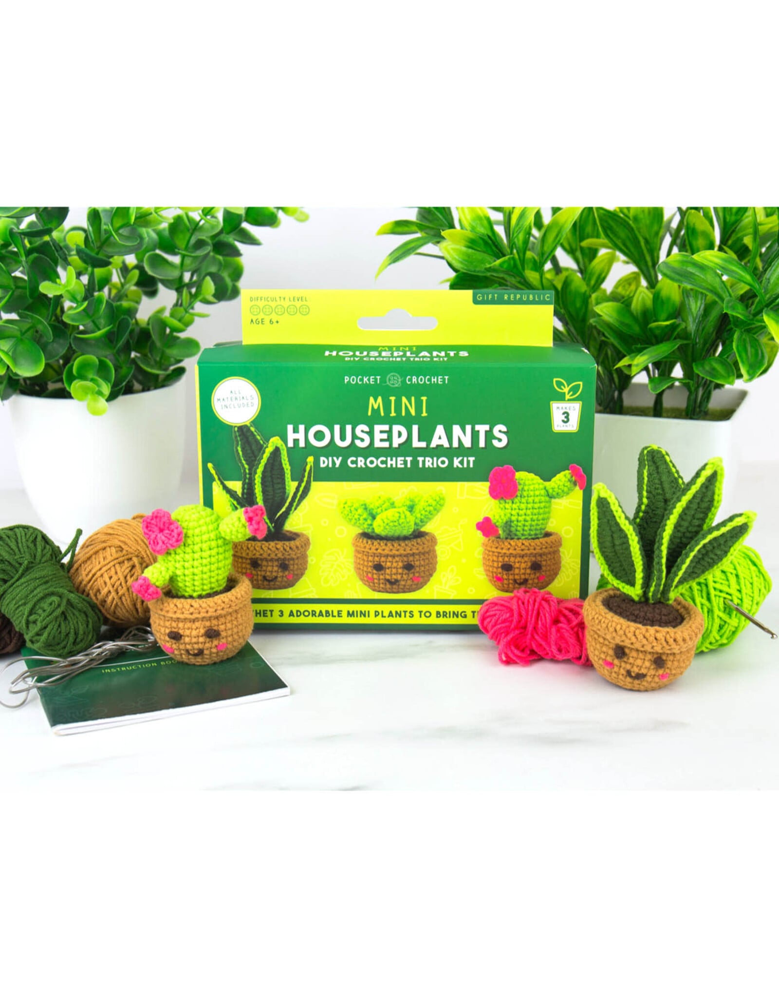 DIY Crochet Kit - Houseplants