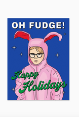 Oh Fudge Happy Holidays Ralphie Greeting Card