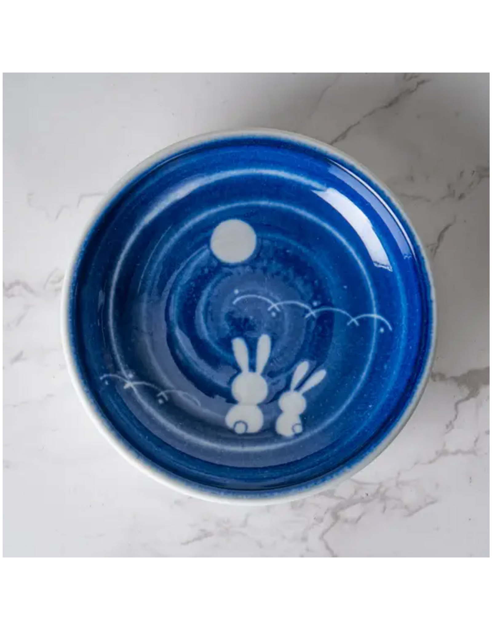 Moon & Rabbits Dish - 3.75"