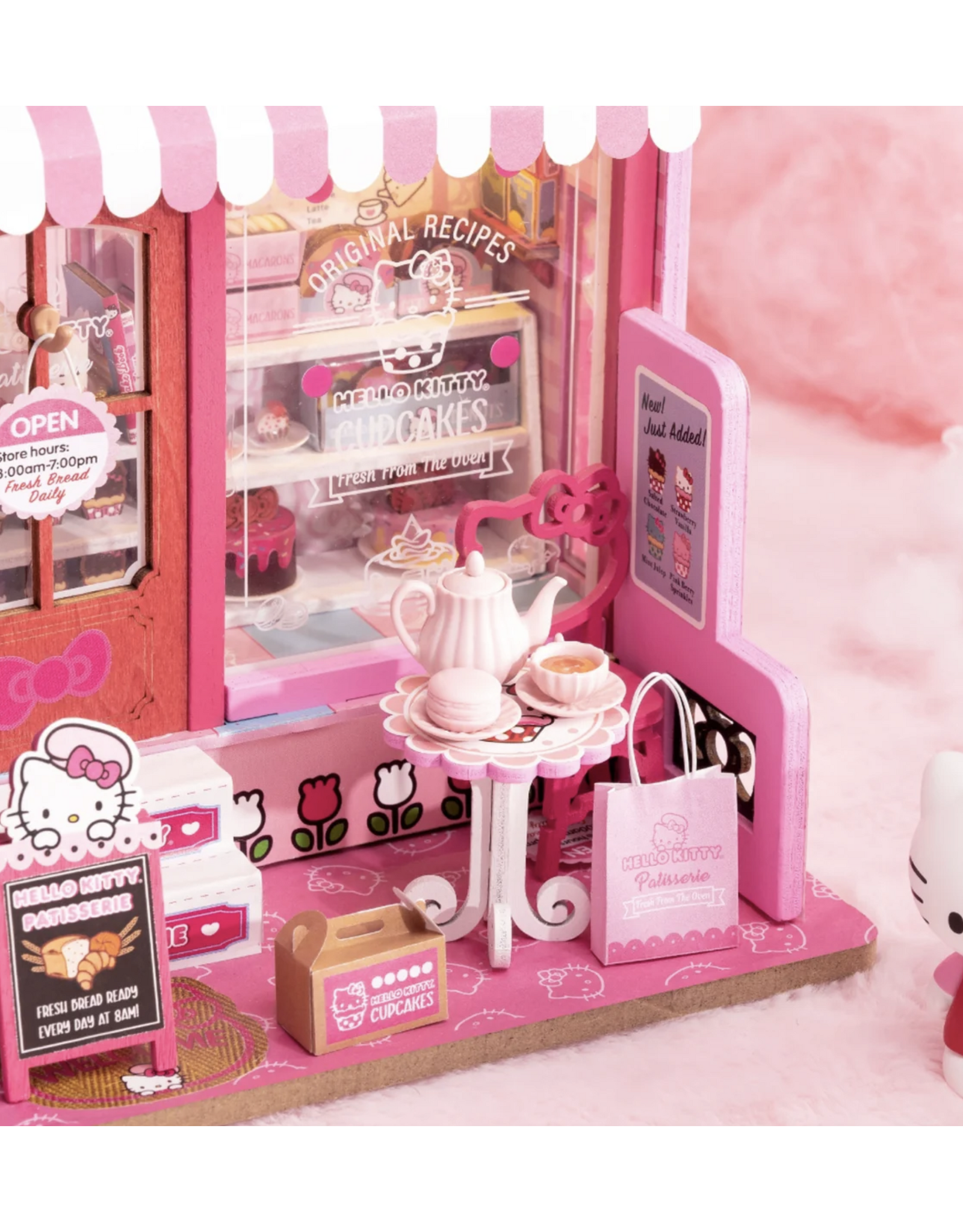 DIY Miniature House Kit: Hello Kitty Patisserie