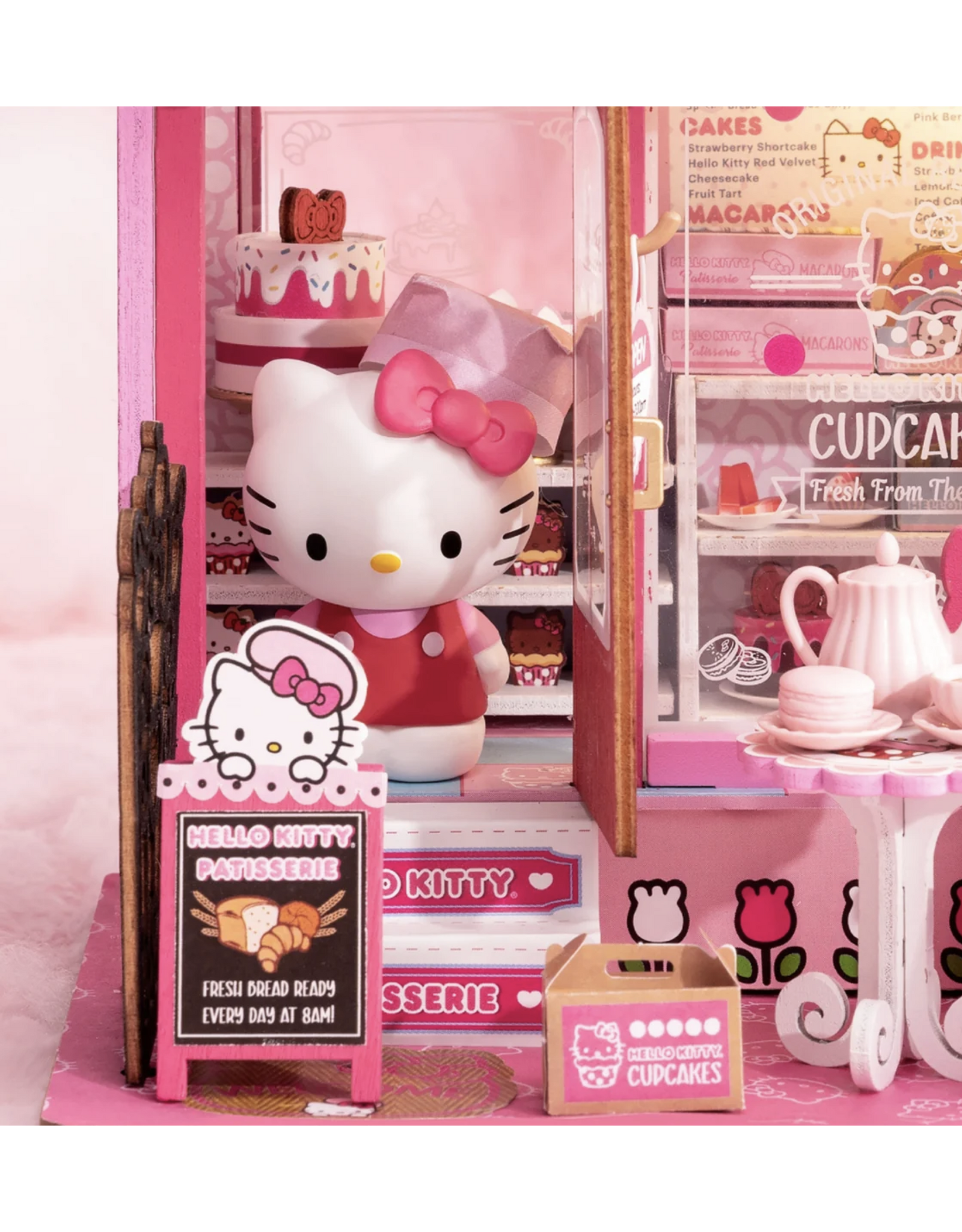 DIY Miniature House Kit: Hello Kitty Patisserie