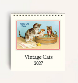 2027 Desk Calendar: Cats