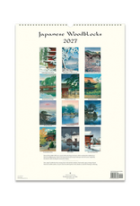 2027 Wall Calendar : Japanese Woodblocks