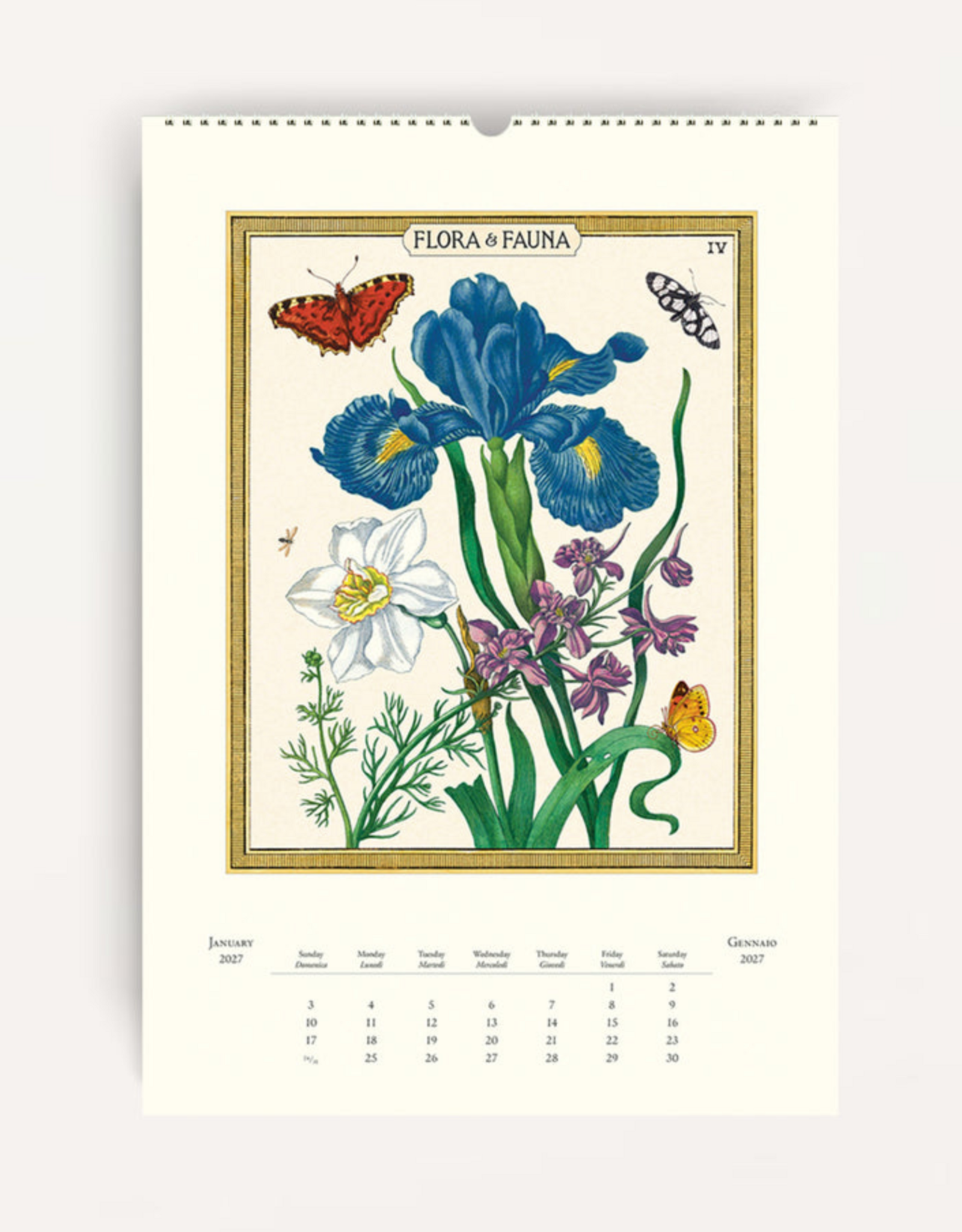 2027 Wall Calendar : Flora & Fauna
