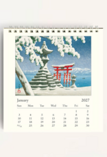 2027 Desk Calendar: Japanese Woodblocks
