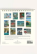 2027 Desk Calendar: Japanese Woodblocks