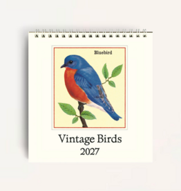 2027 Desk Calendar: Birds