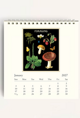 2027 Desk Calendar: Foraging