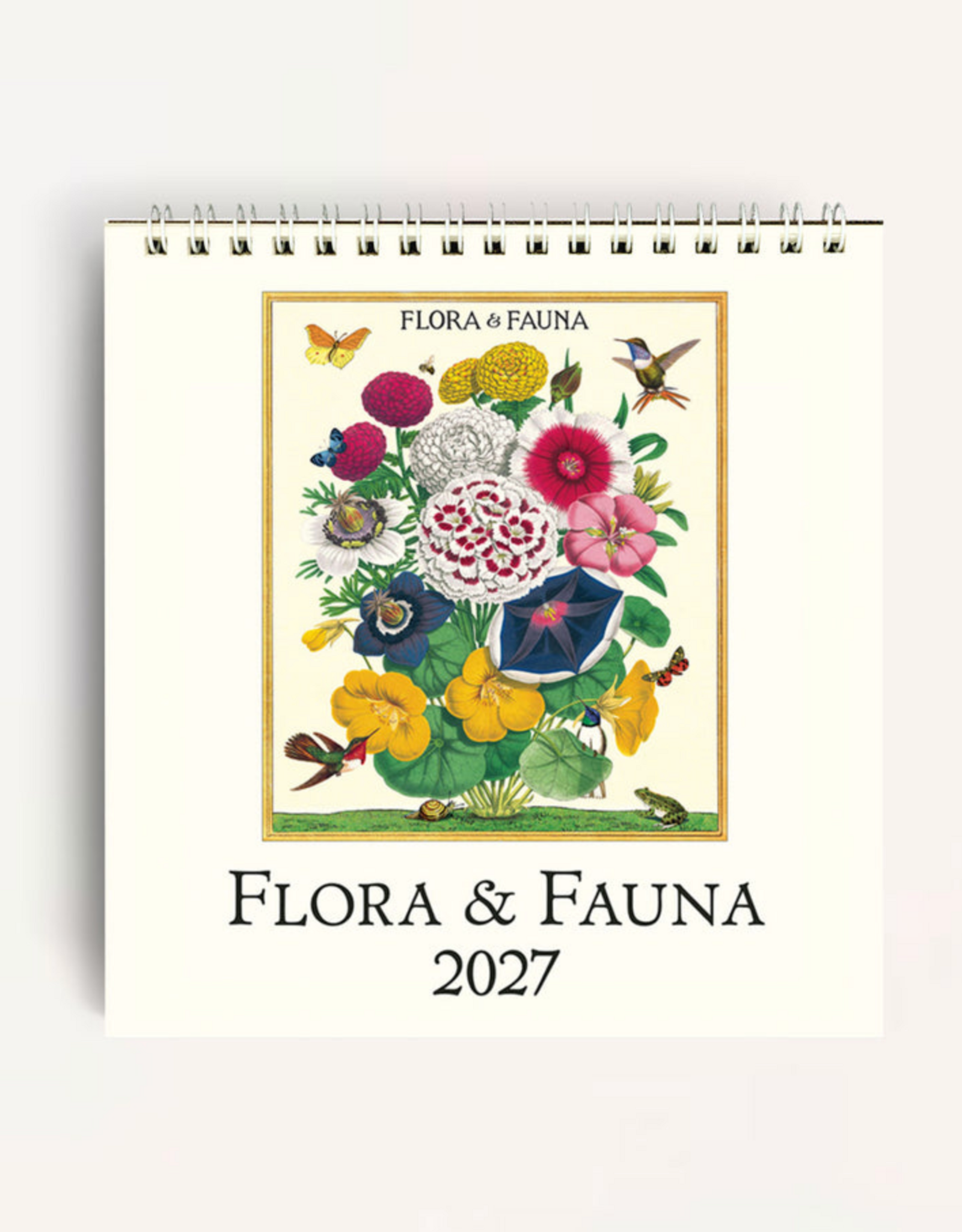 2027 Desk Calendar: Flora & Fauna