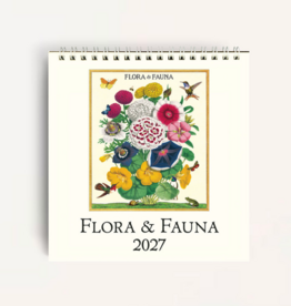 2027 Desk Calendar: Flora & Fauna