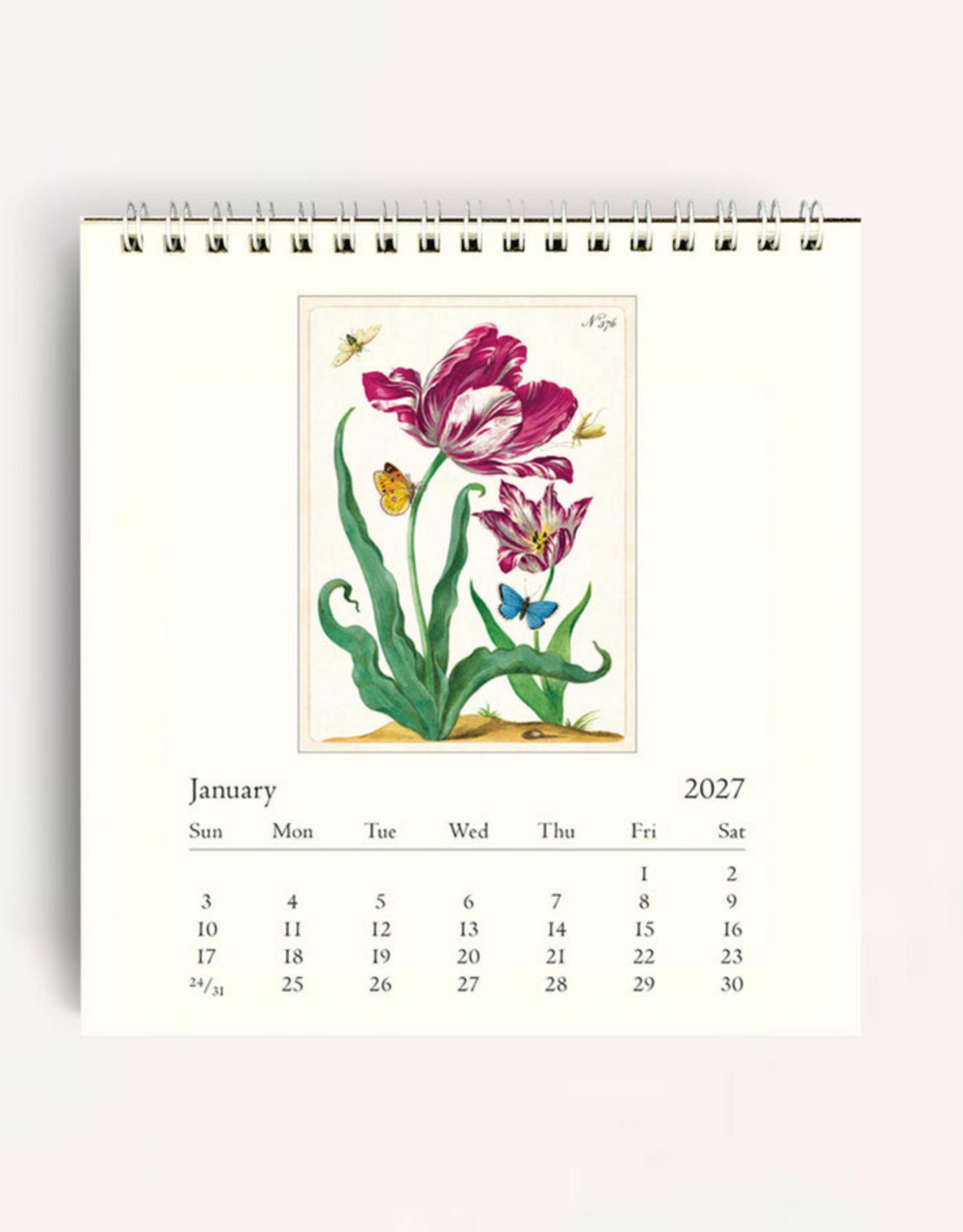 2027 Desk Calendar: Flora & Fauna