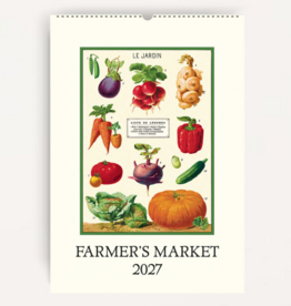2027 Wall Calendar : Farmer's Market