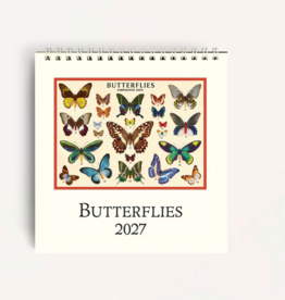2027 Desk Calendar: Butterflies
