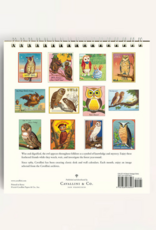 2027 Desk Calendar: Owls