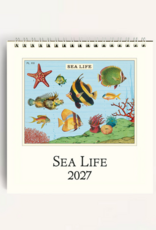 2027 Desk Calendar: Sea Life