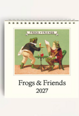 2027 Desk Calendar: Frogs & Friends