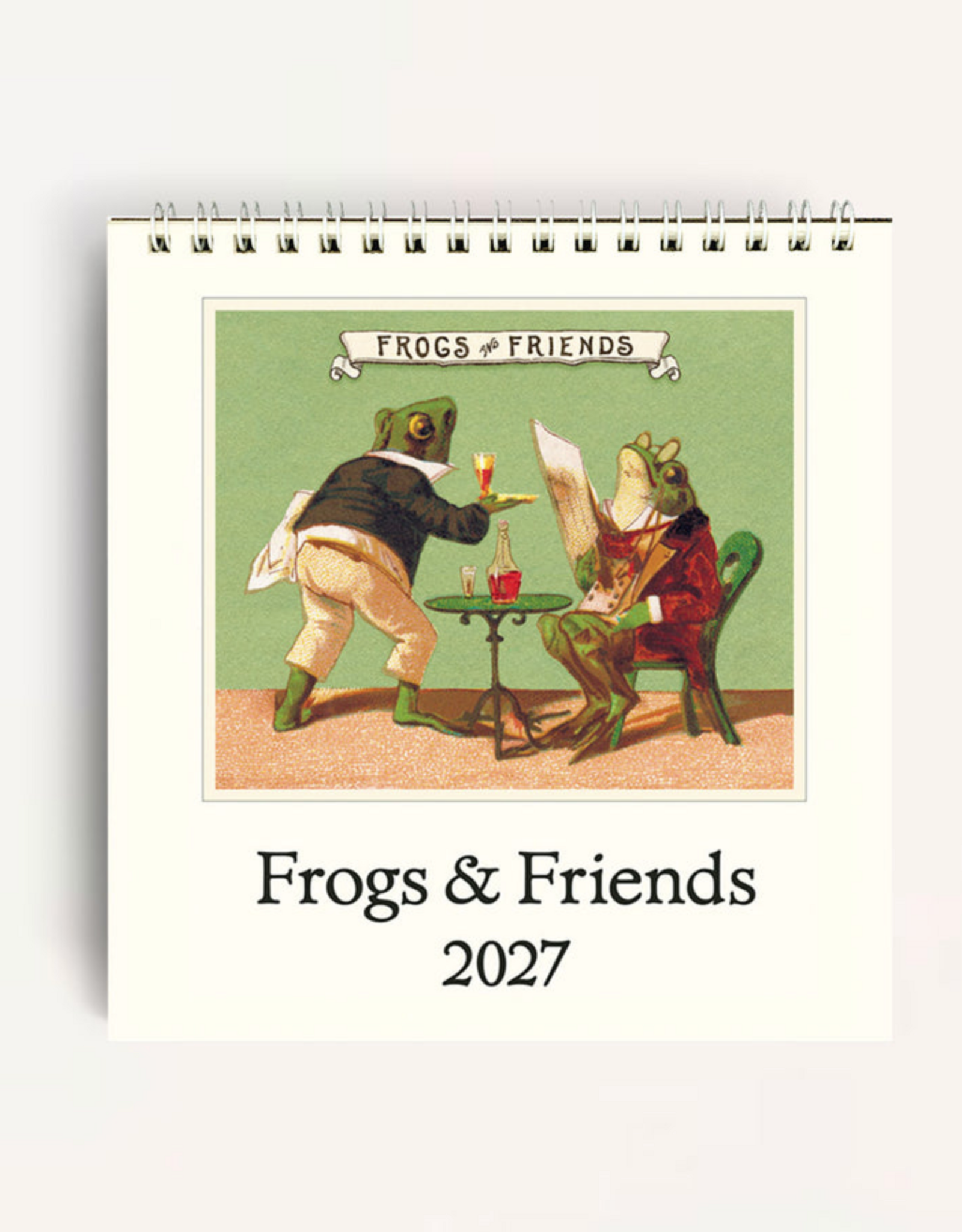 2027 Desk Calendar: Frogs & Friends