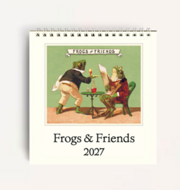 2027 Desk Calendar: Frogs & Friends
