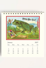 2027 Desk Calendar: Frogs & Friends