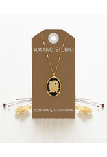Sugar Skull And Roses Necklace