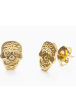 Sugar Skull Stud Earrings