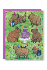 Capy Birthday Greeting Card