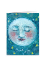 Thank You Moon Greeting Card