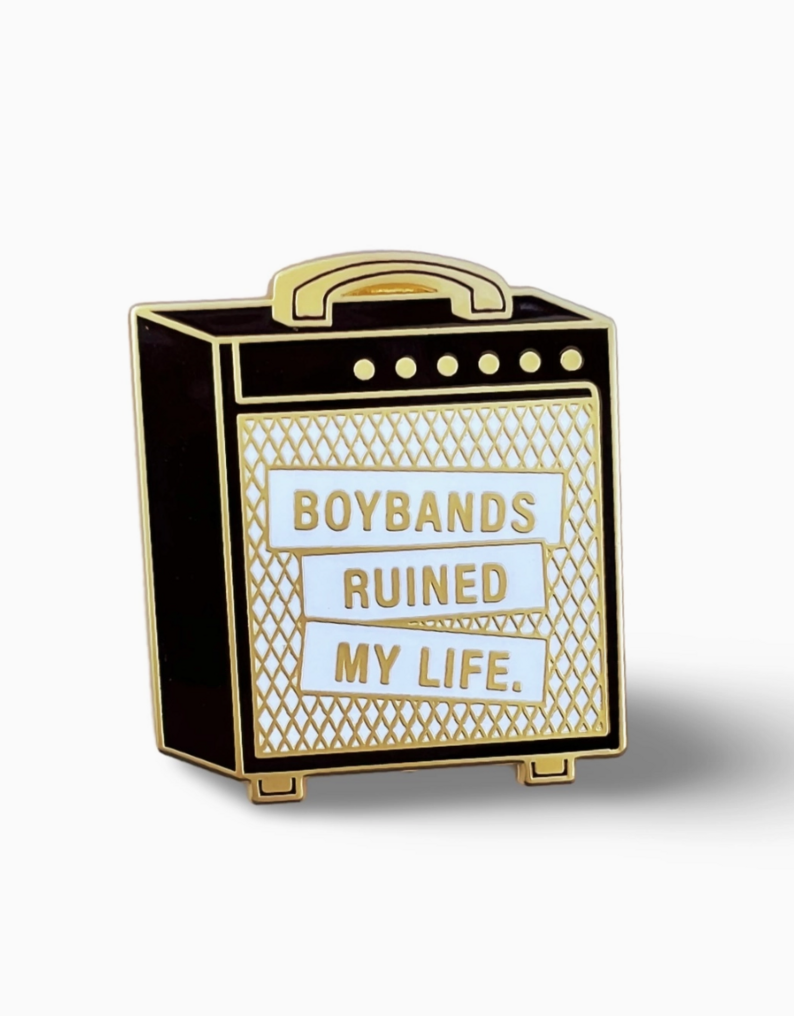 Boybands Ruined My Life Enamel Pin