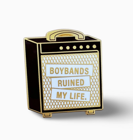 Boybands Ruined My Life Enamel Pin